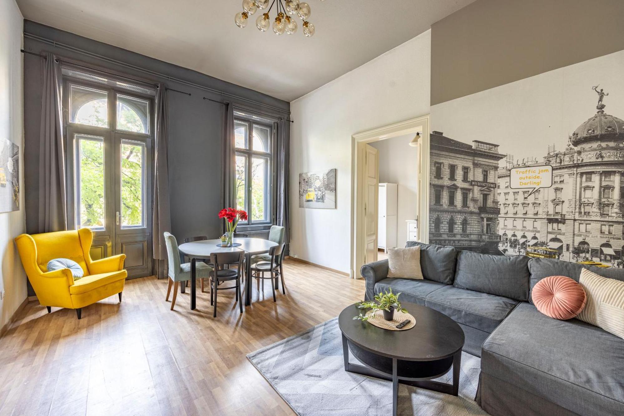 Cozy & Nostalgic Budapest Style Apartment In The Center Dış mekan fotoğraf